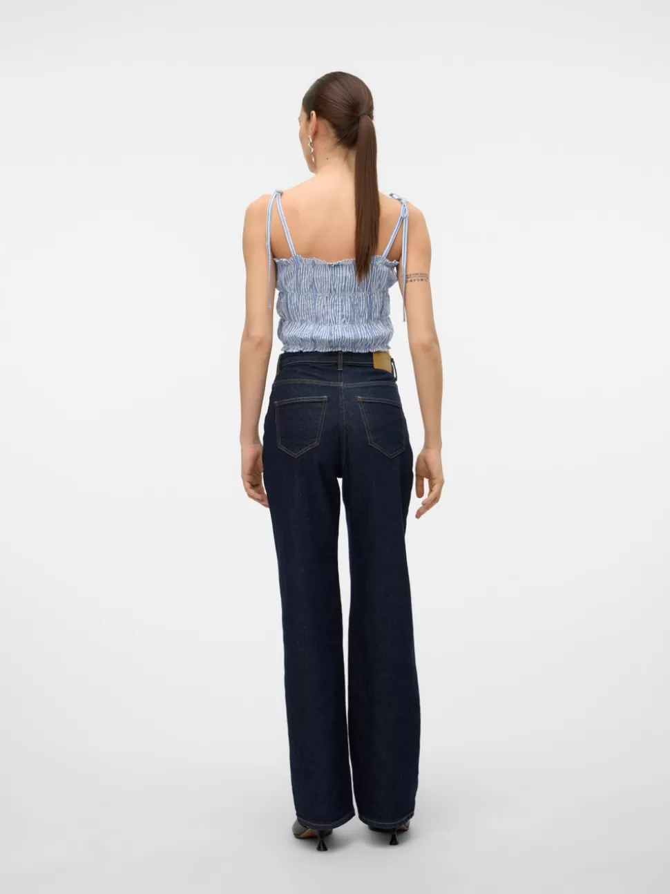 Toppar^VERO MODA VMLARA Topp Snow White