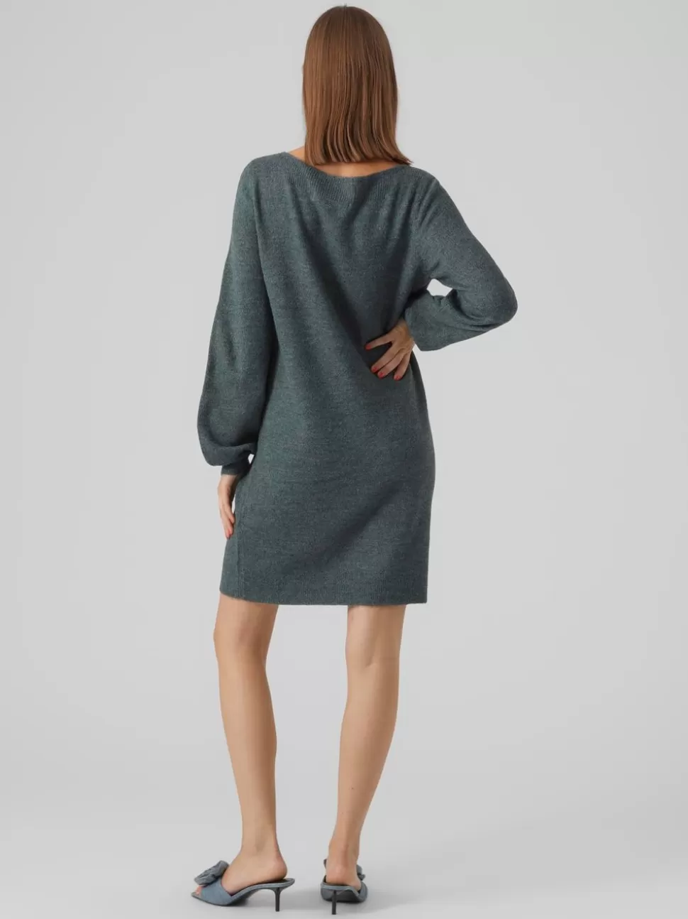 Klänningar^VERO MODA VMLEFILE Kort Klänning Sea Moss