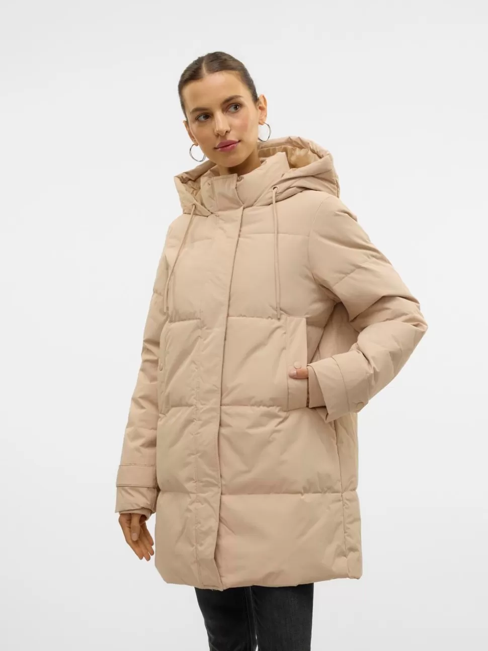 Jackor^VERO MODA VMLEONIELEA Dun Jacka Doeskin