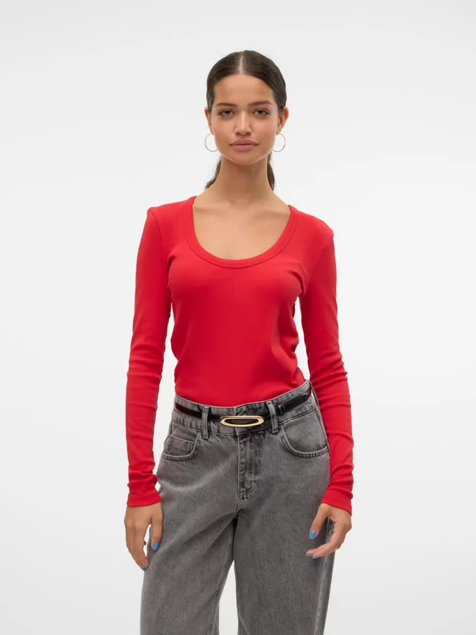 Toppar^VERO MODA VMLIA Topp Racing Red