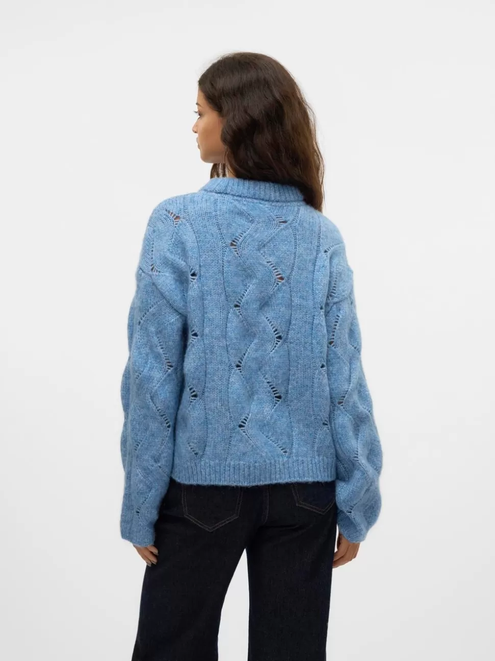 Stickat^VERO MODA VMLINA Pullover Allure