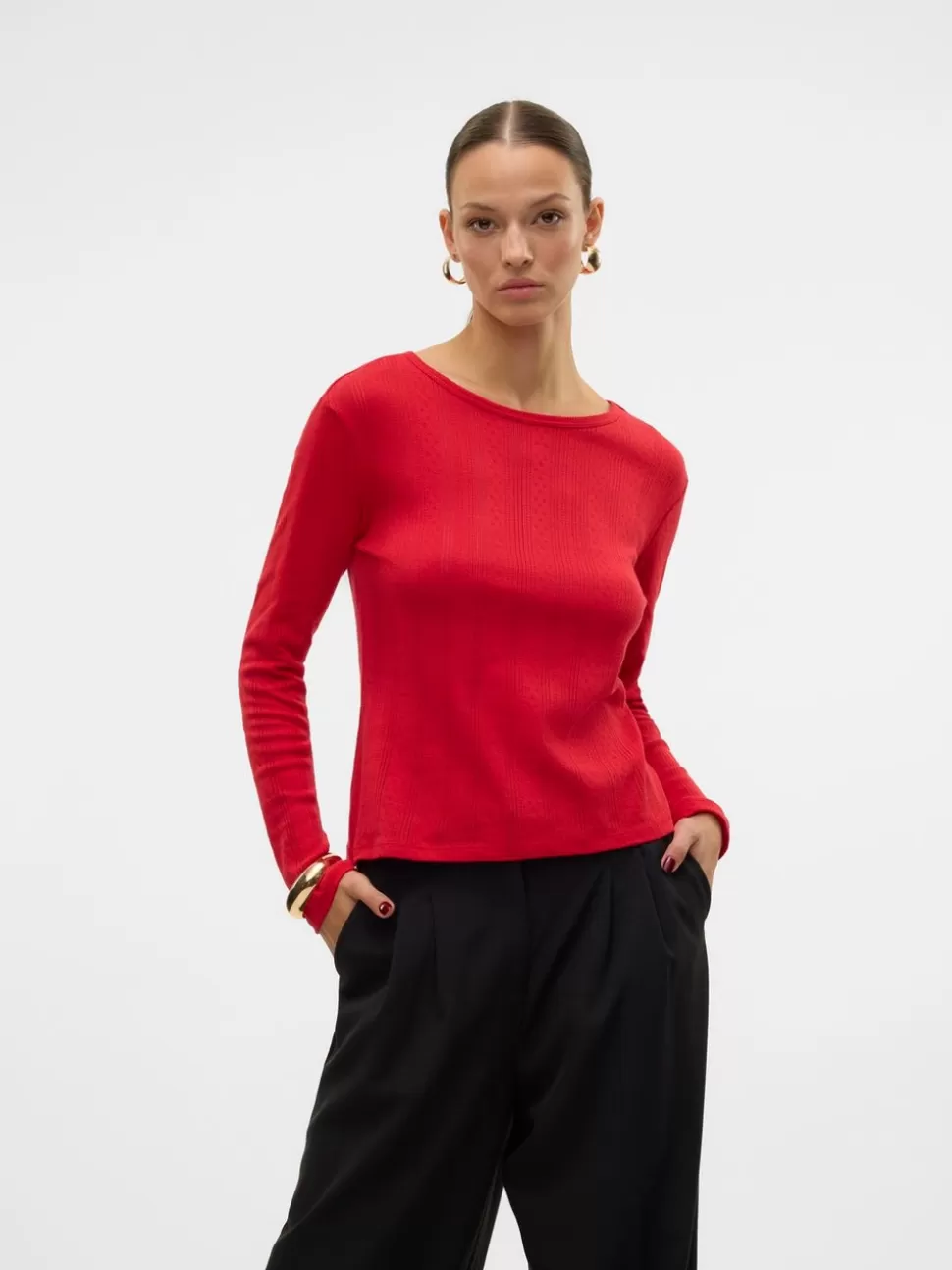 Toppar^VERO MODA VMLISA Topp Salsa