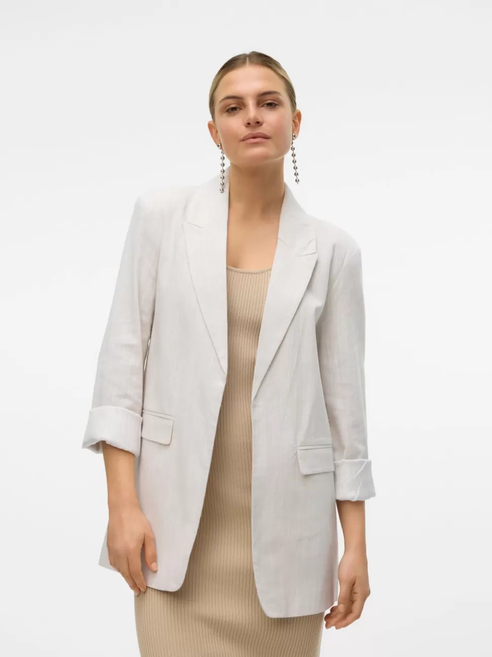 Kavajer^VERO MODA VMLOTUS Kavaj Oatmeal