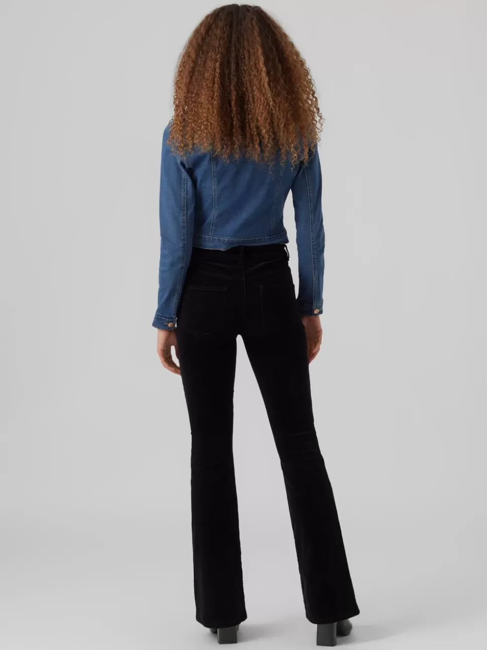 Jackor^VERO MODA VMLUNA Jacka Medium Blue Denim