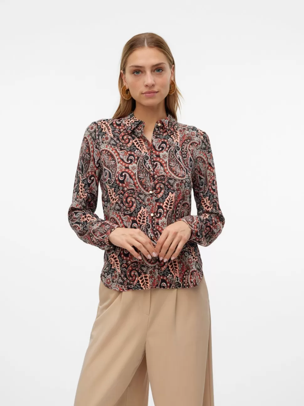 Skjortor | Toppar^VERO MODA VMMABLE Skjorta Fire Whirl