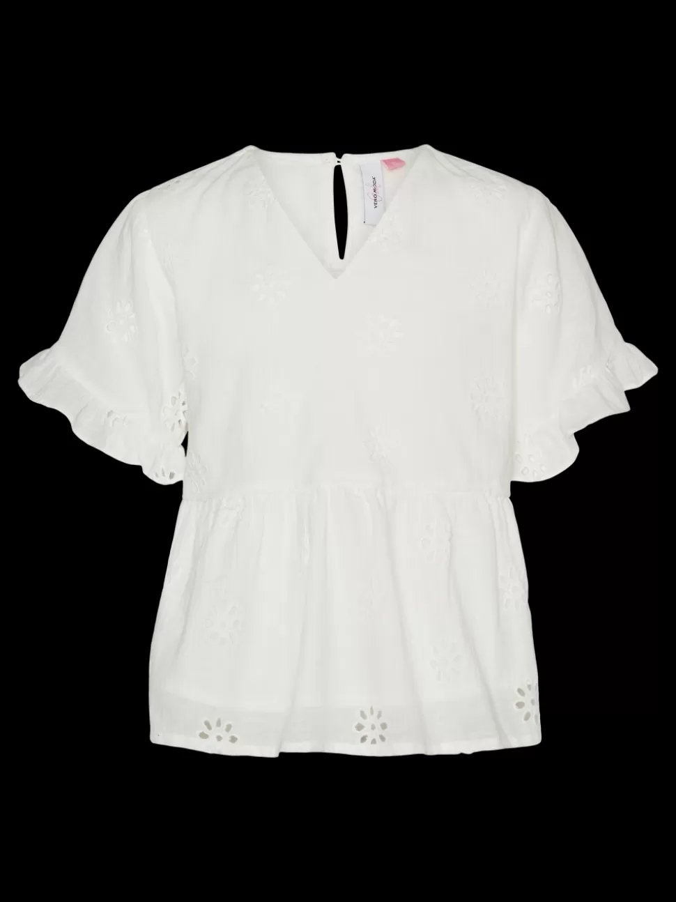 Toppar^VERO MODA VMMAJA Topp Snow White