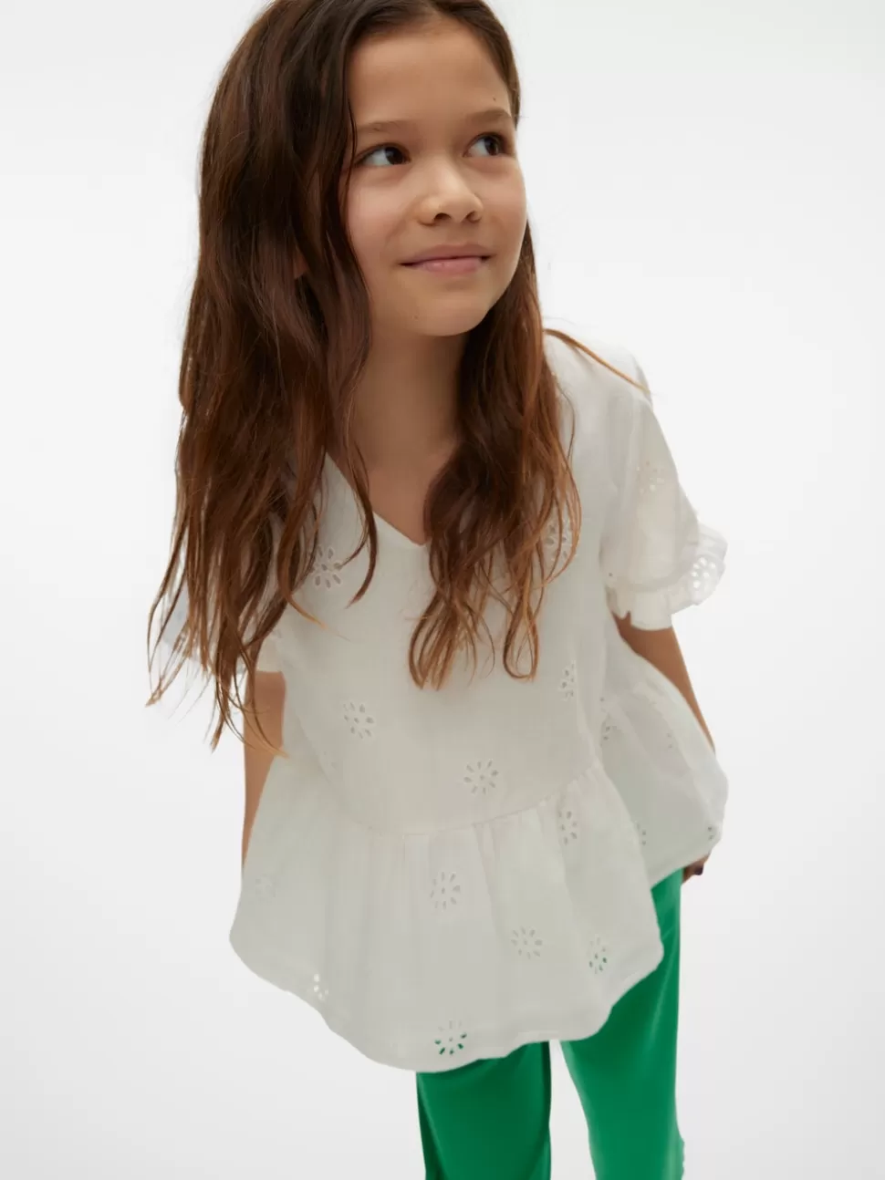 Toppar^VERO MODA VMMAJA Topp Snow White