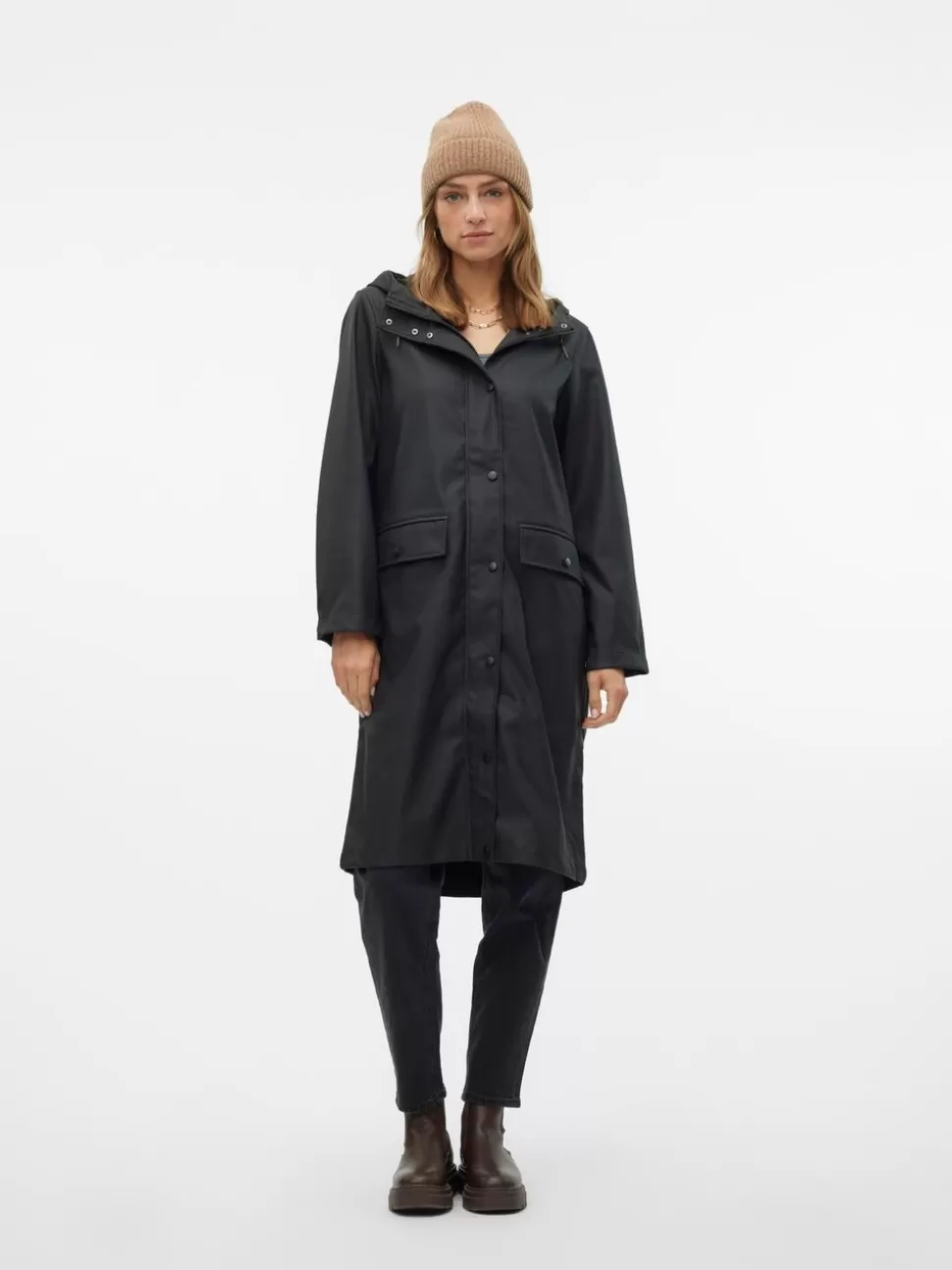 Jackor^VERO MODA VMMALOU Regnrock Black