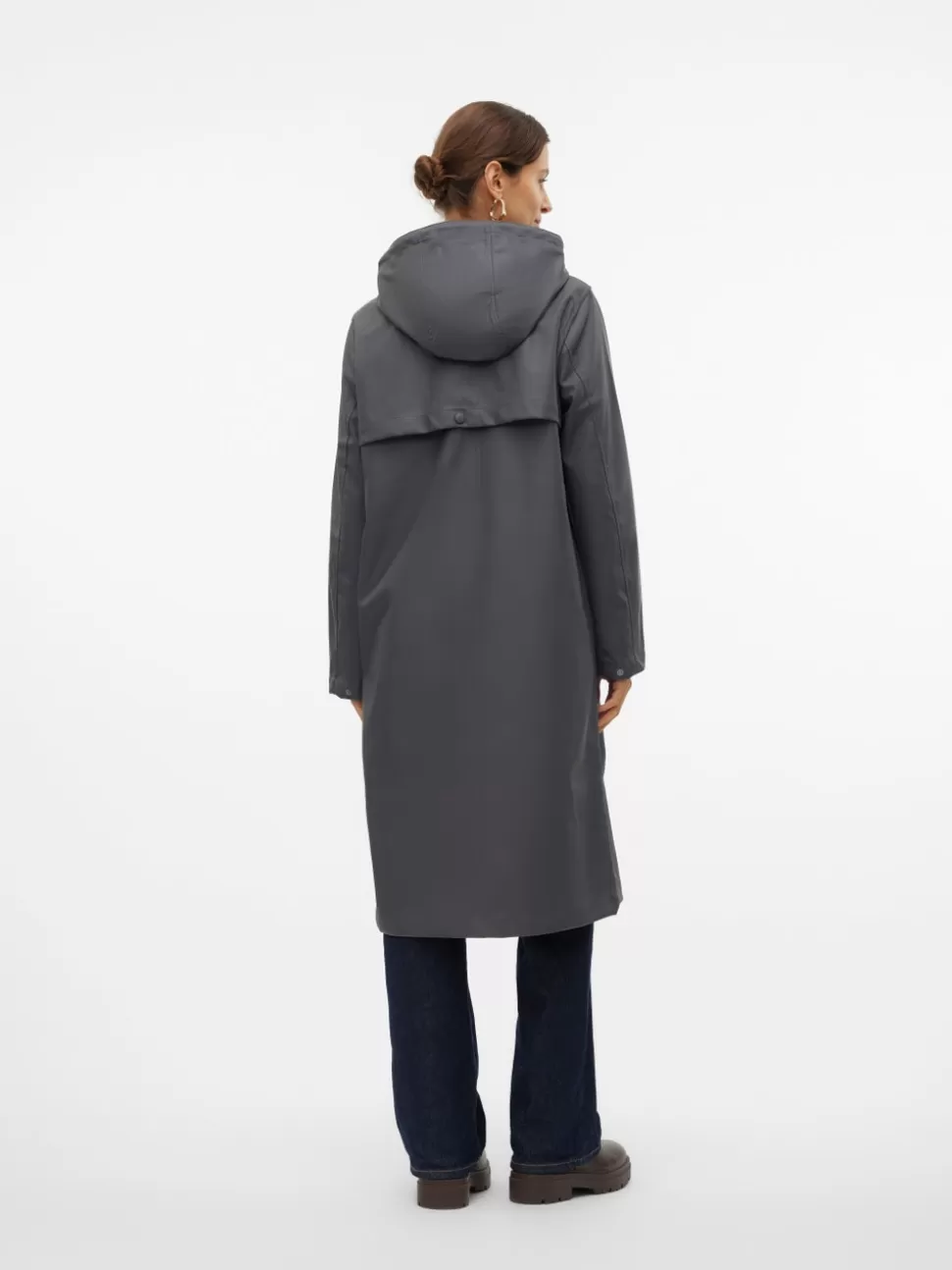 Jackor^VERO MODA VMMALOU Regnrock Asphalt