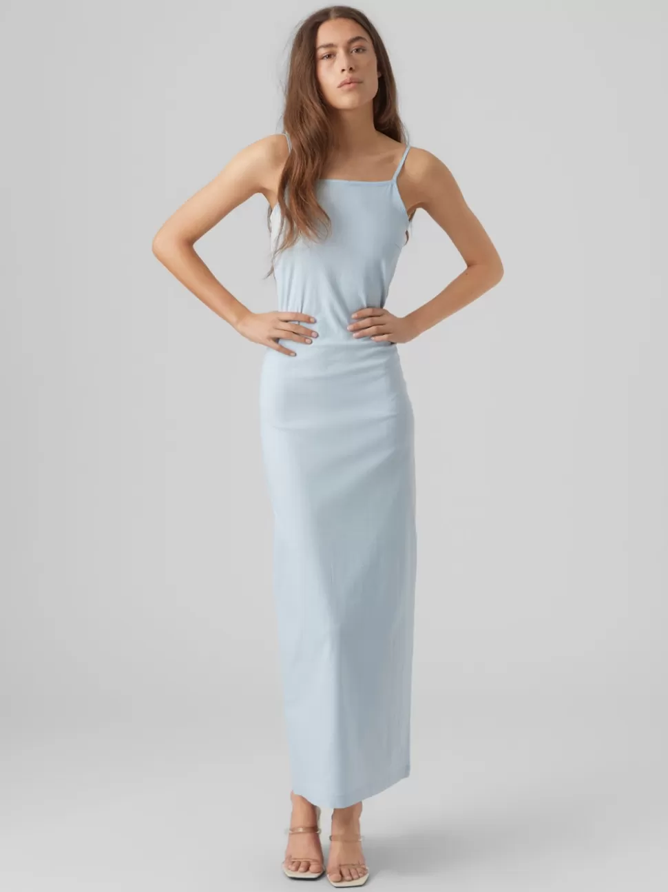 Klänningar^VERO MODA VMMATHILDE Lång Klänning Nantucket Breeze