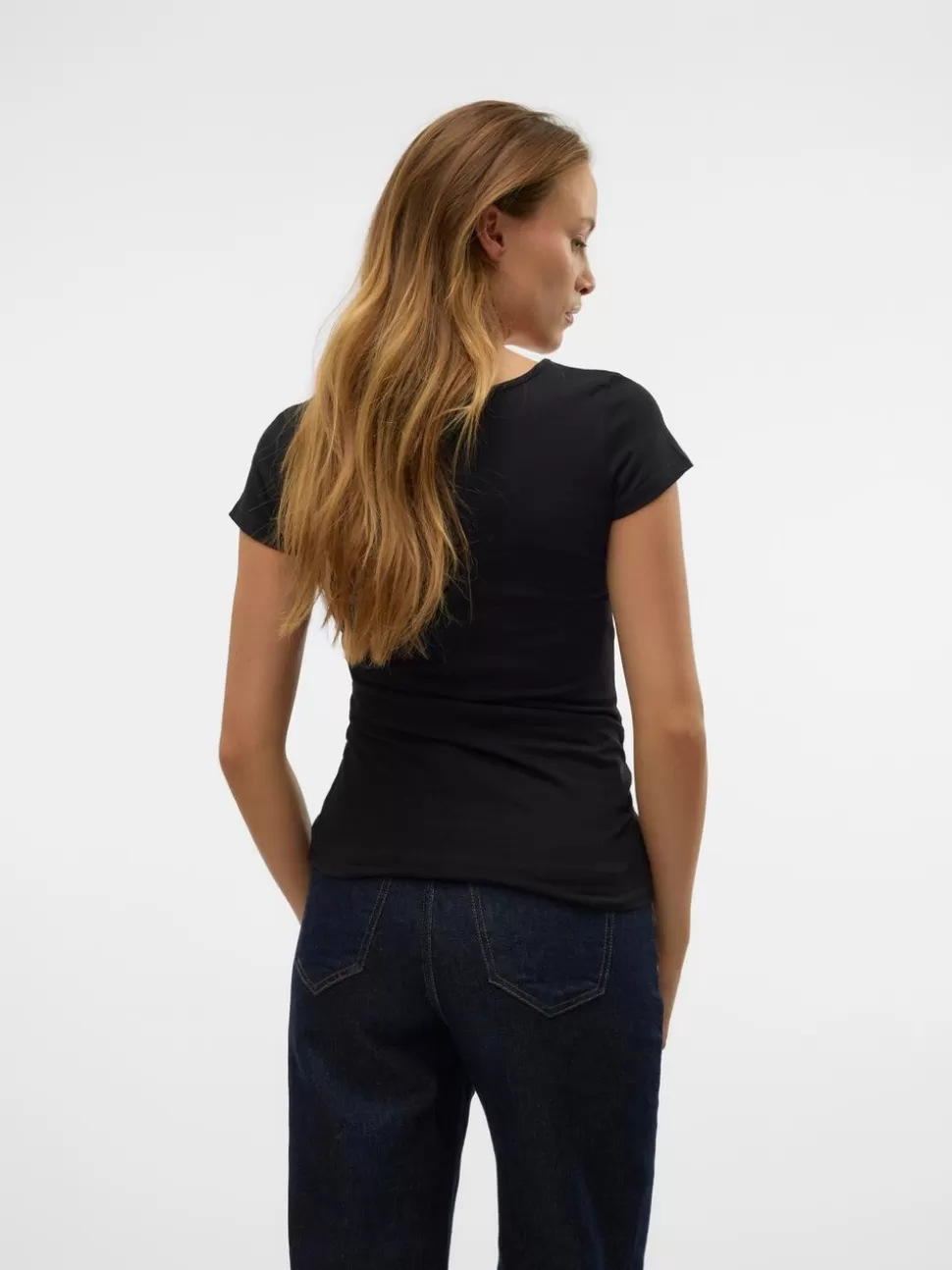 Toppar^VERO MODA VMMAXI T-shirt Black