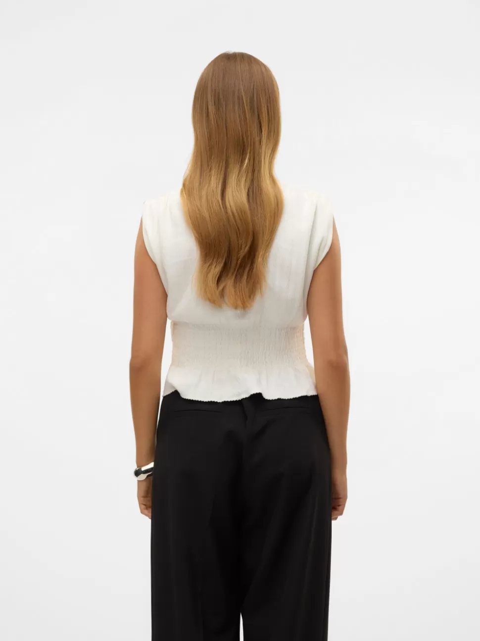 Toppar^VERO MODA VMMENJA Topp Snow White