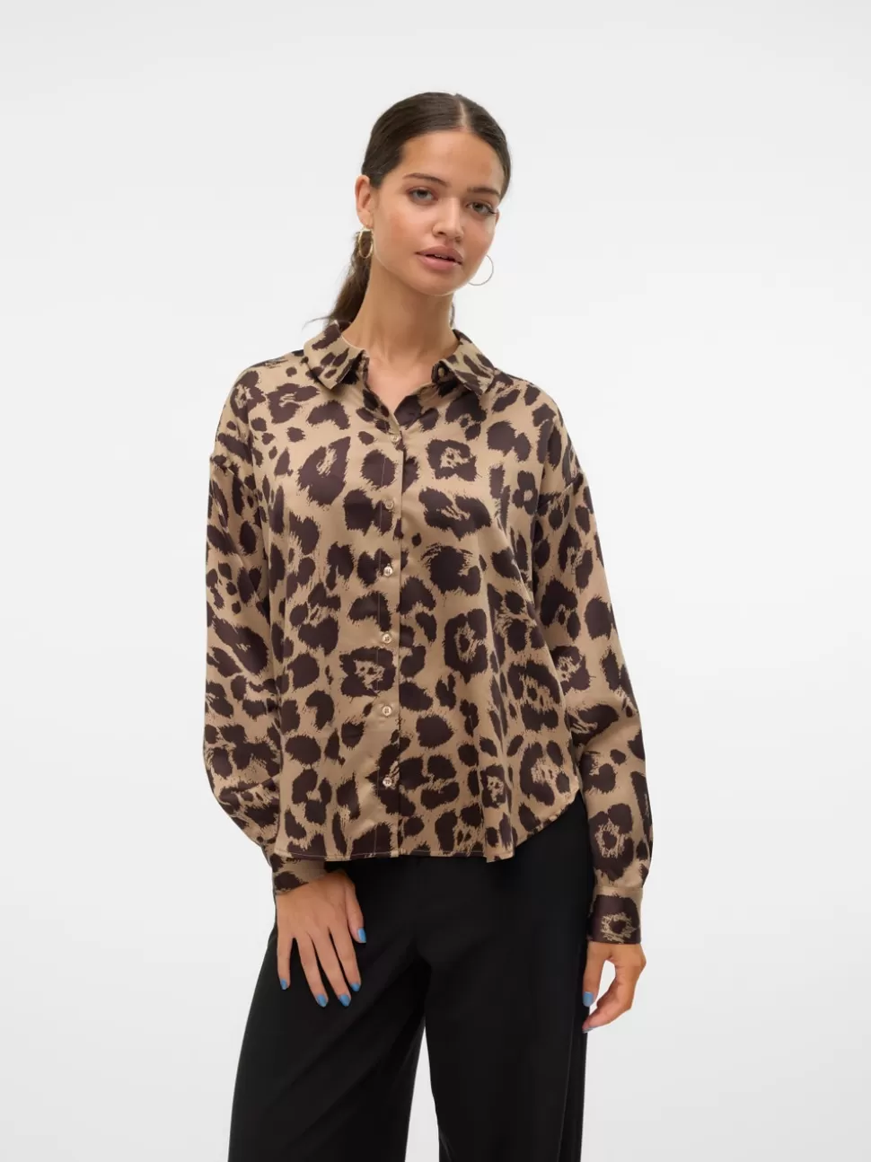 Skjortor | Toppar^VERO MODA VMMERLE Skjorta Silver Mink