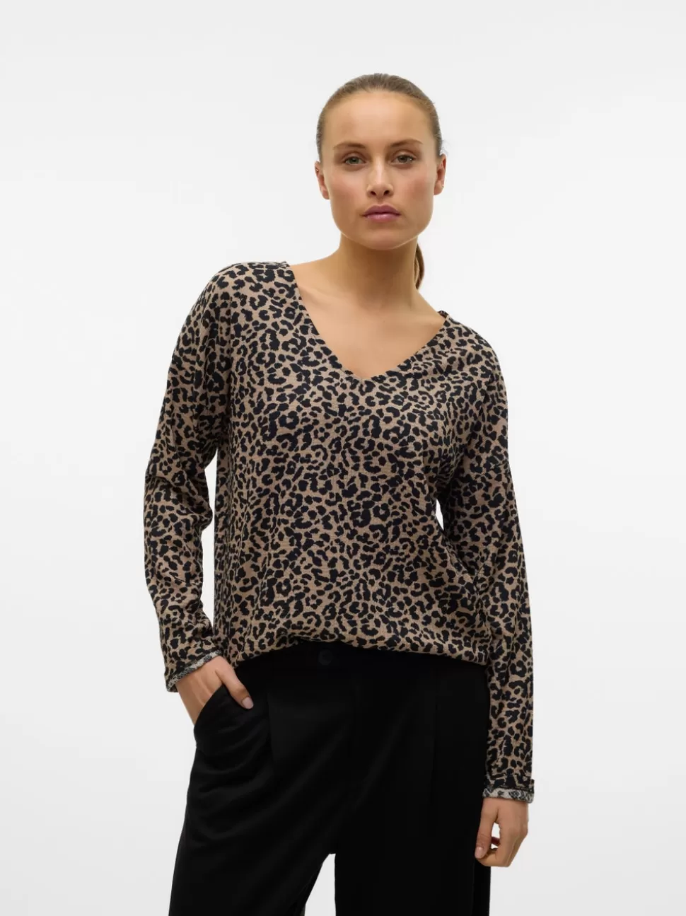 Toppar^VERO MODA VMMERVE Topp Moon Rock