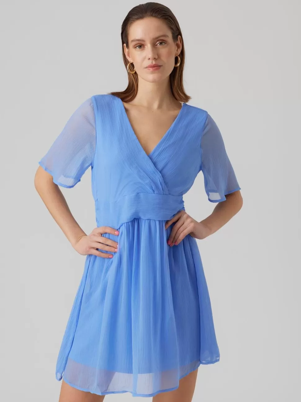 Klänningar^VERO MODA VMMIA Kort Klänning Provence