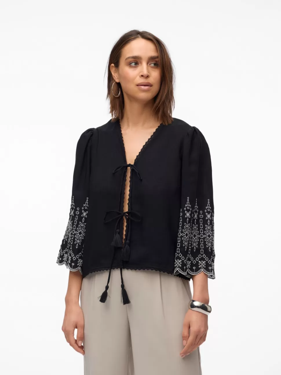 Toppar^VERO MODA VMMILAN Topp Black
