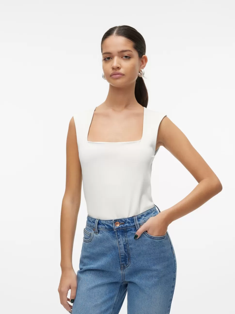 Festkläder | Toppar^VERO MODA VMMILLION Topp Snow White