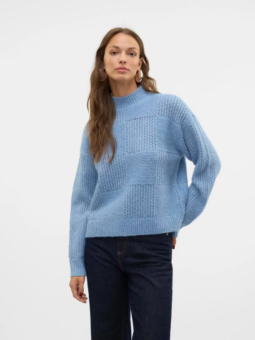 Stickat^VERO MODA VMMOON Pullover Allure