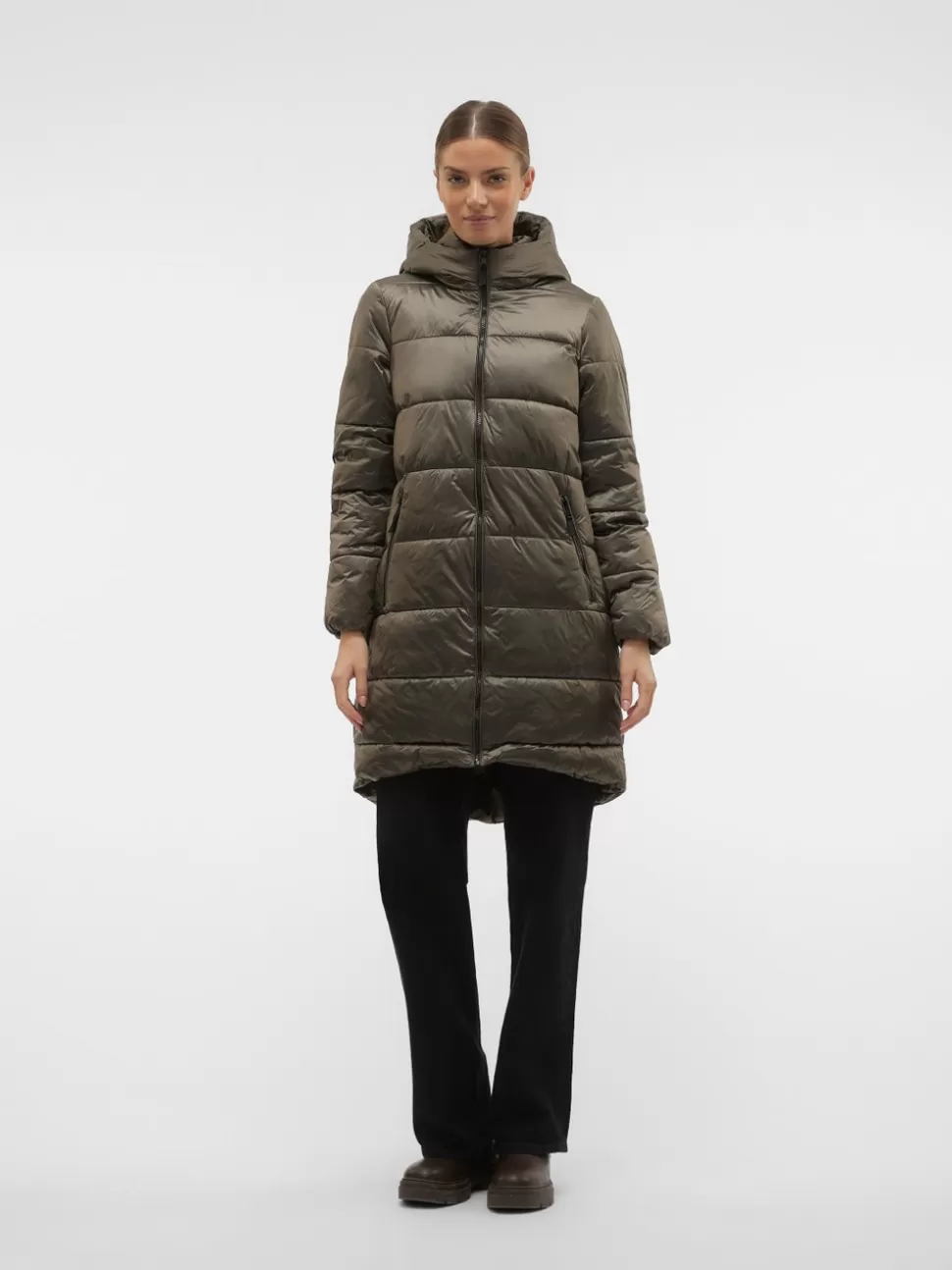 Jackor^VERO MODA VMNALINA Rock Peat