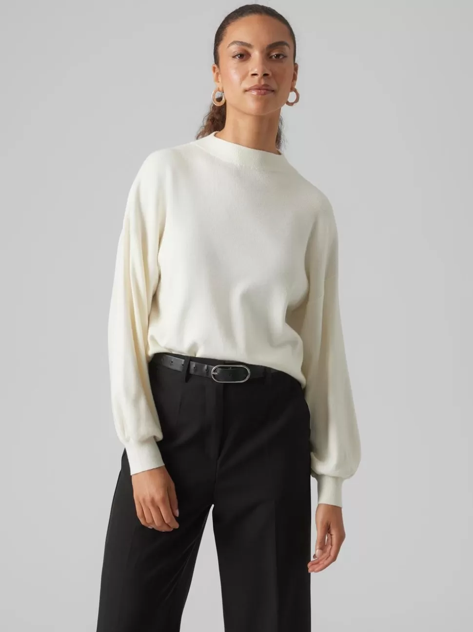 Stickat | Basics^VERO MODA VMNANCY Pullover Birch