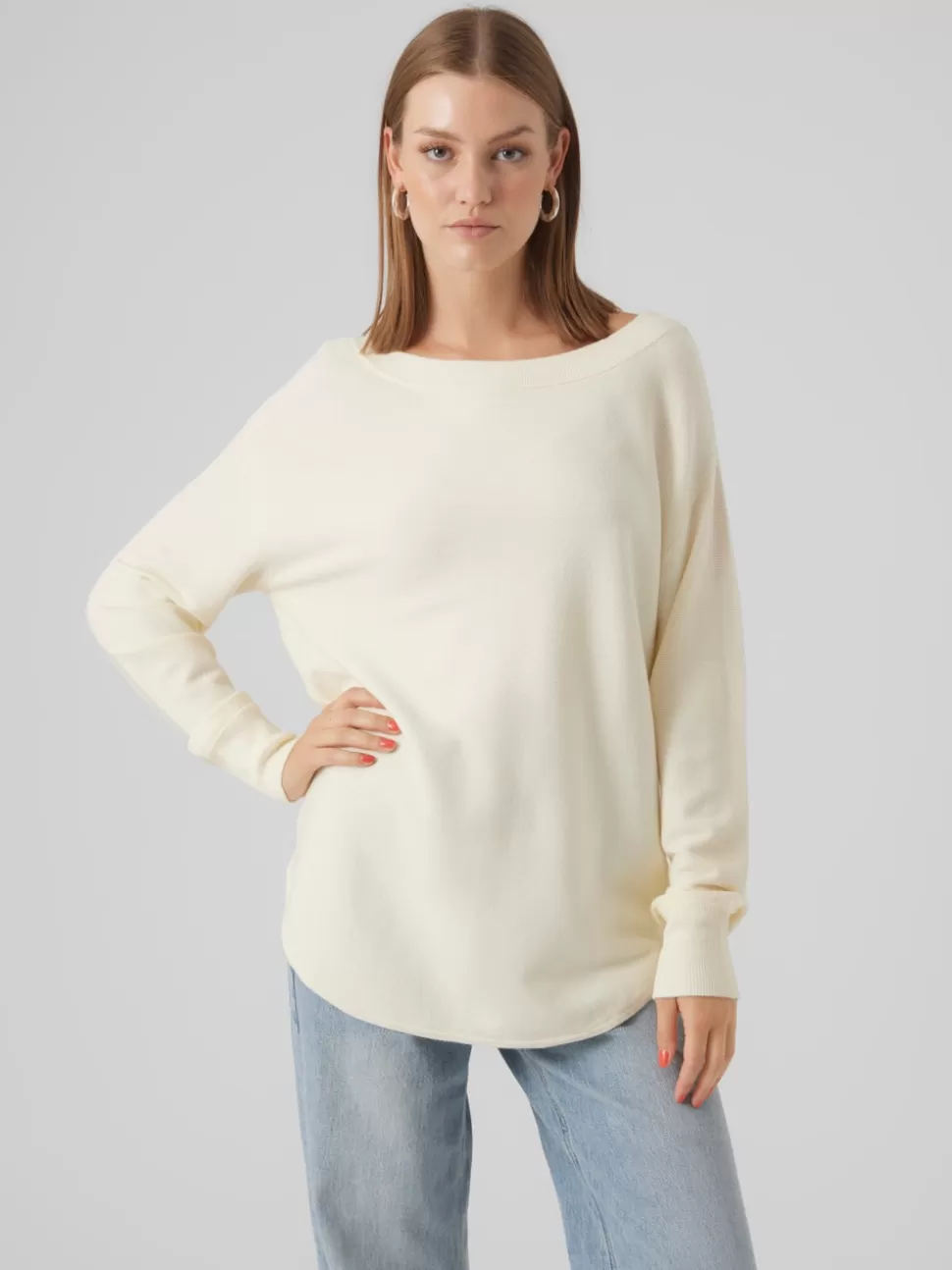 Stickat | Basics^VERO MODA VMNANCY Pullover Birch