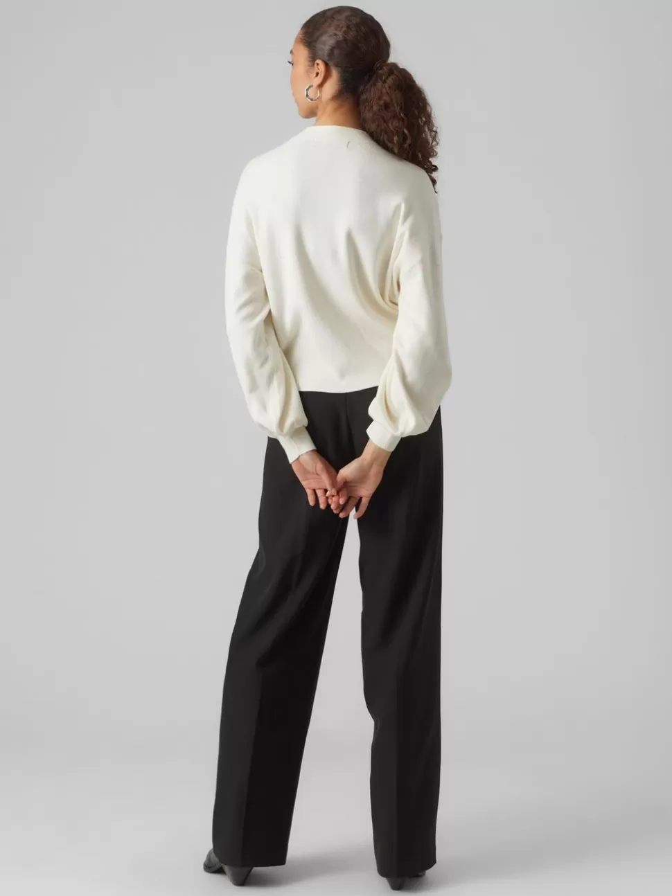 Stickat | Basics^VERO MODA VMNANCY Pullover Birch