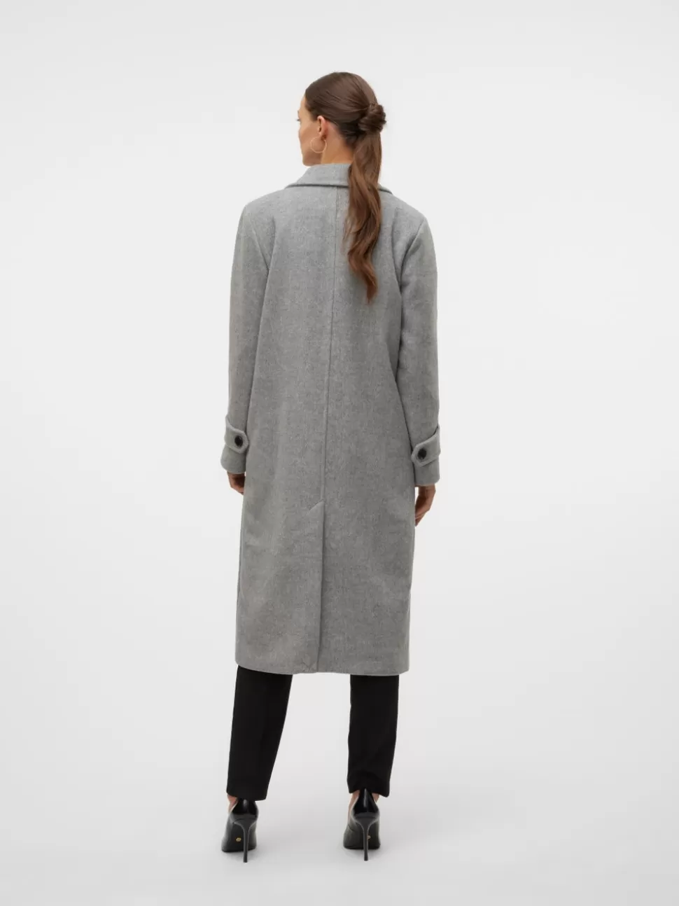Jackor^VERO MODA VMNANNA Rock Light Grey Melange