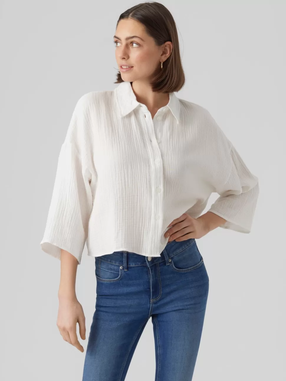 Basics | Toppar^VERO MODA VMNATALI Topp Snow White
