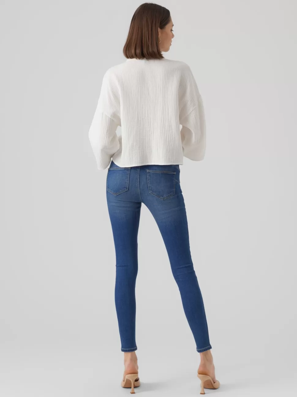 Basics | Toppar^VERO MODA VMNATALI Topp Snow White