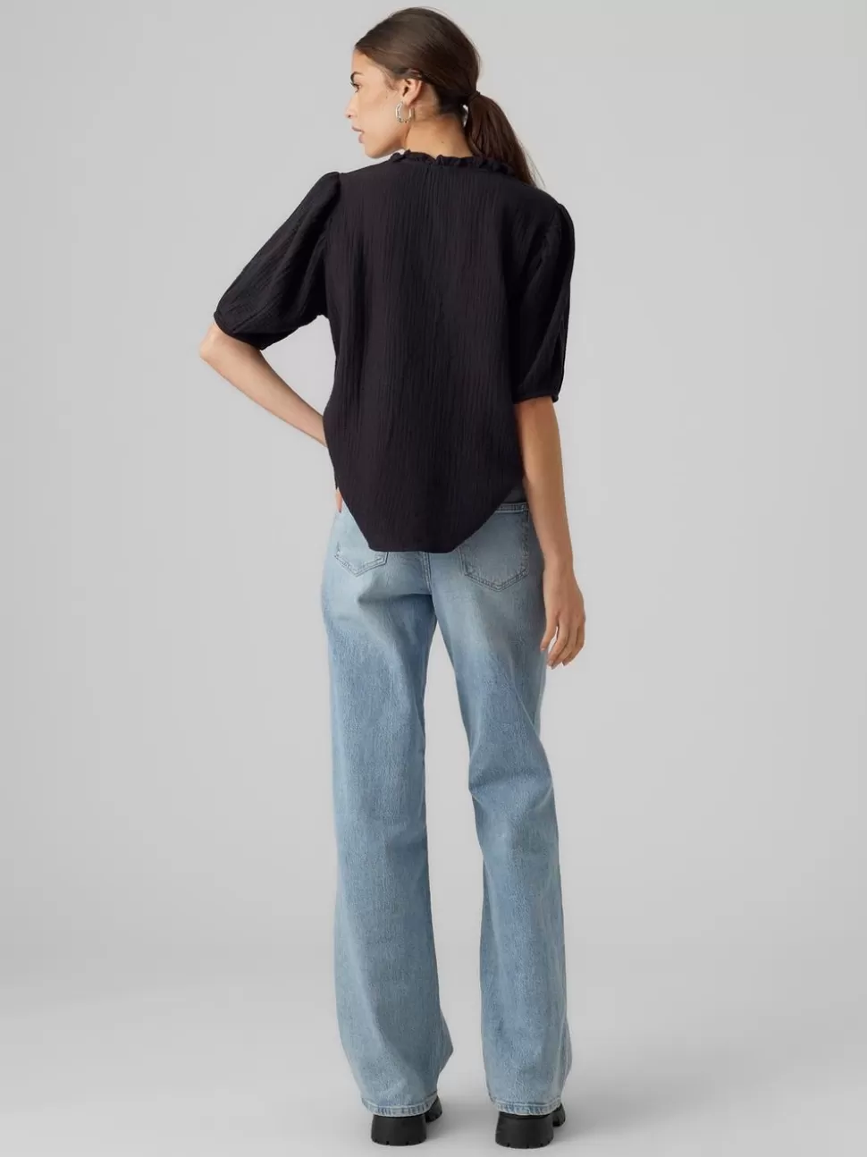 Toppar^VERO MODA VMNATALI Topp Black