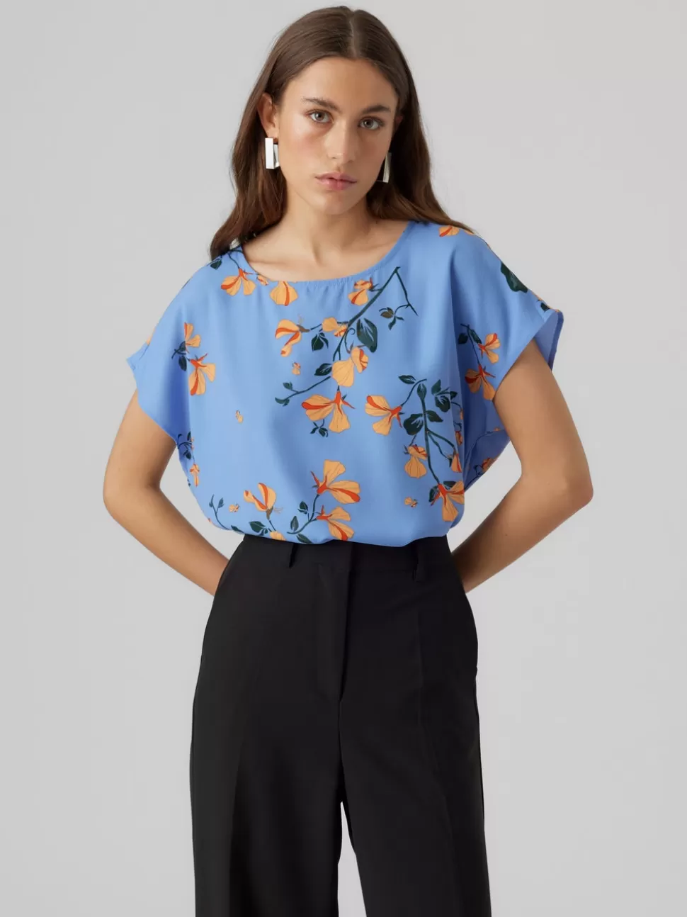Toppar^VERO MODA VMNEWHALLIE Topp Provence