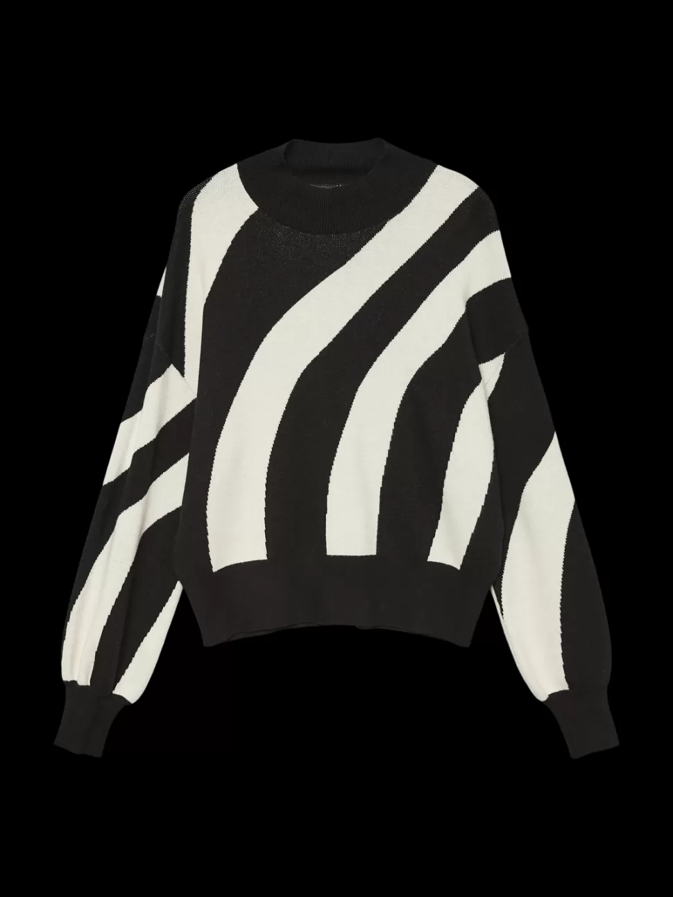 Stickat^VERO MODA VMNEWLABI Pullover Marsala