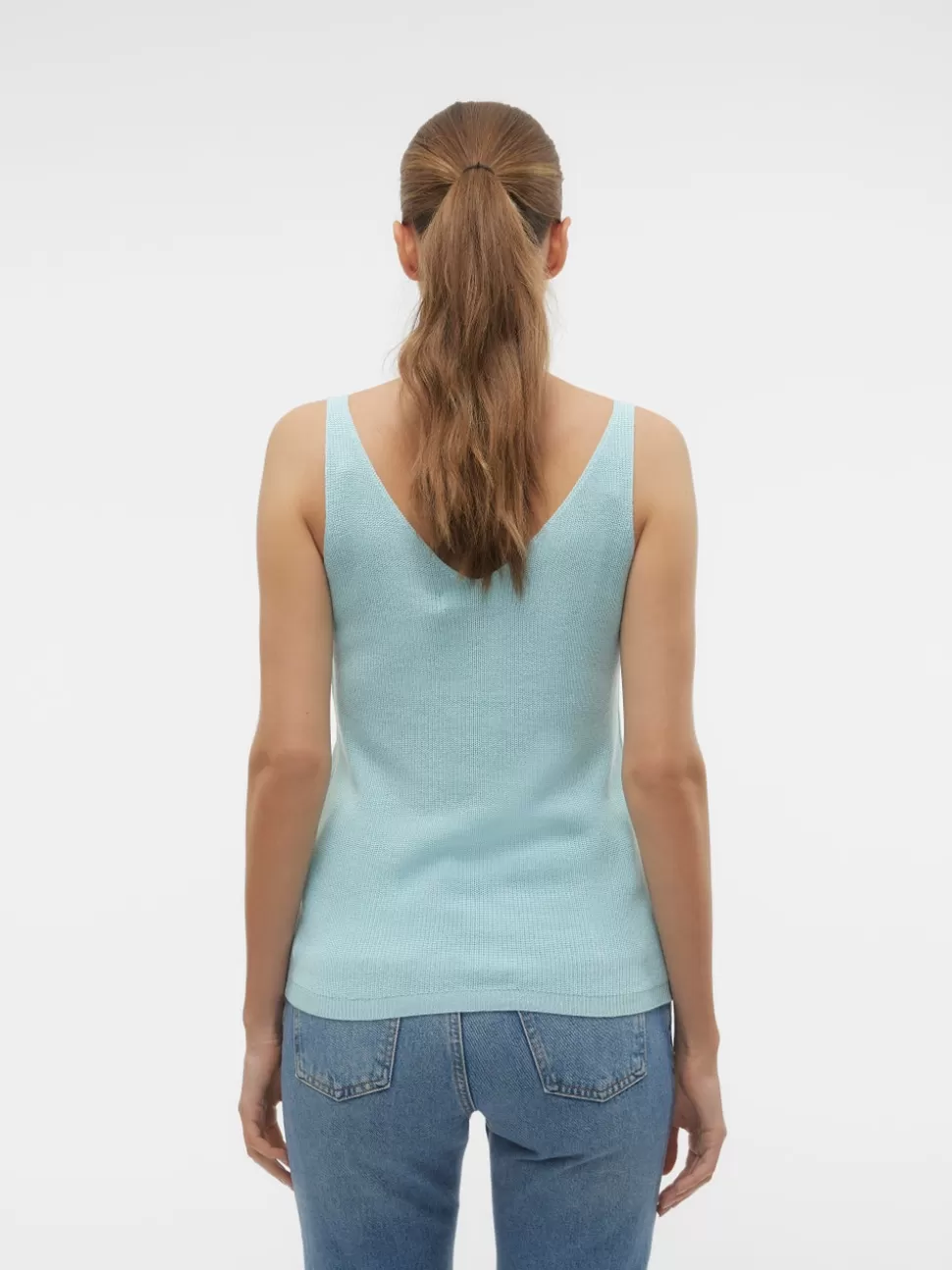 Stickat | Toppar^VERO MODA VMNEWLEX Pullover Clearwater
