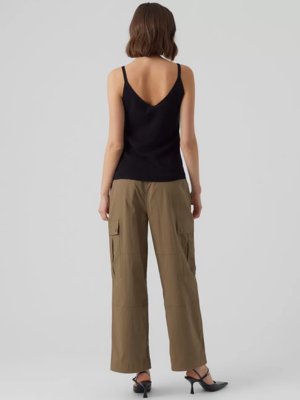 Toppar^VERO MODA VMNEWLEXSUN Linne Black