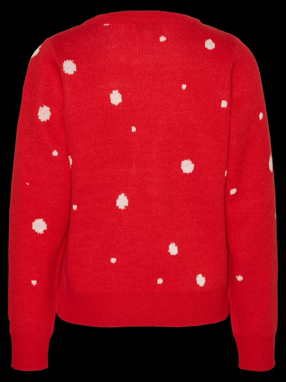 Toppar | Stickat^VERO MODA VMNEWTINSEL Pullover Chinese Red