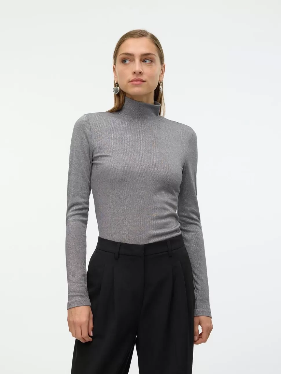 Toppar^VERO MODA VMNICHOLLE Topp Pavement