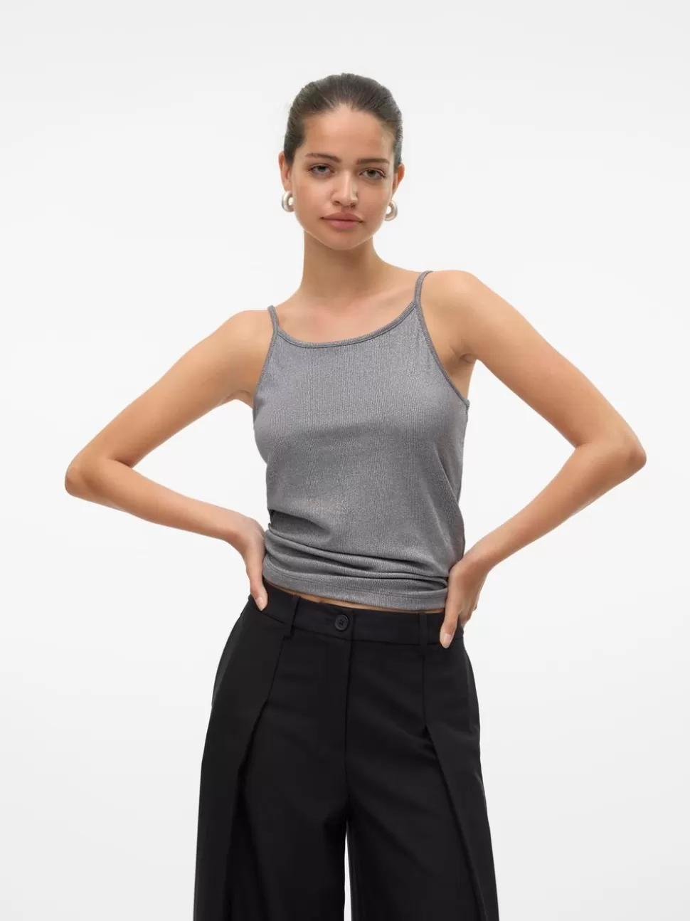Toppar^VERO MODA VMNICHOLLE Topp Pavement