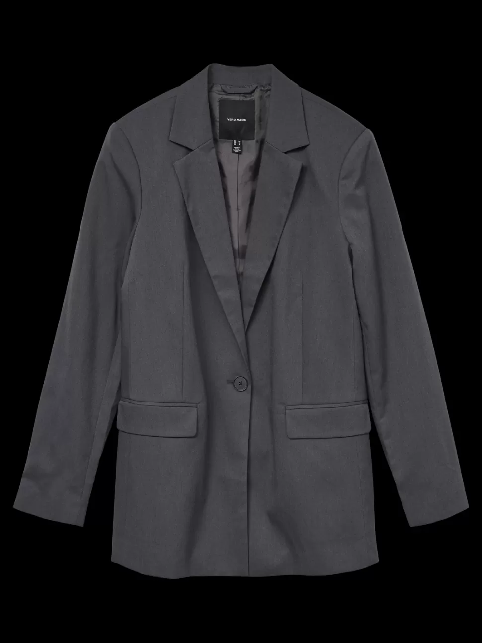 Kavajer^VERO MODA VMNILA Kavaj Grey Pinstripe