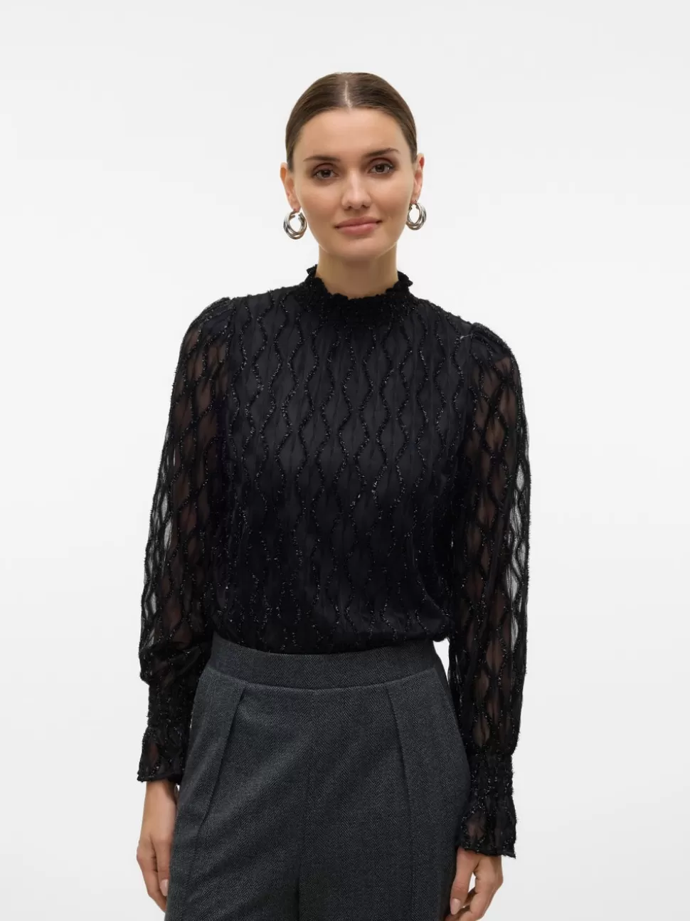 Toppar^VERO MODA VMNOLITA Topp Black