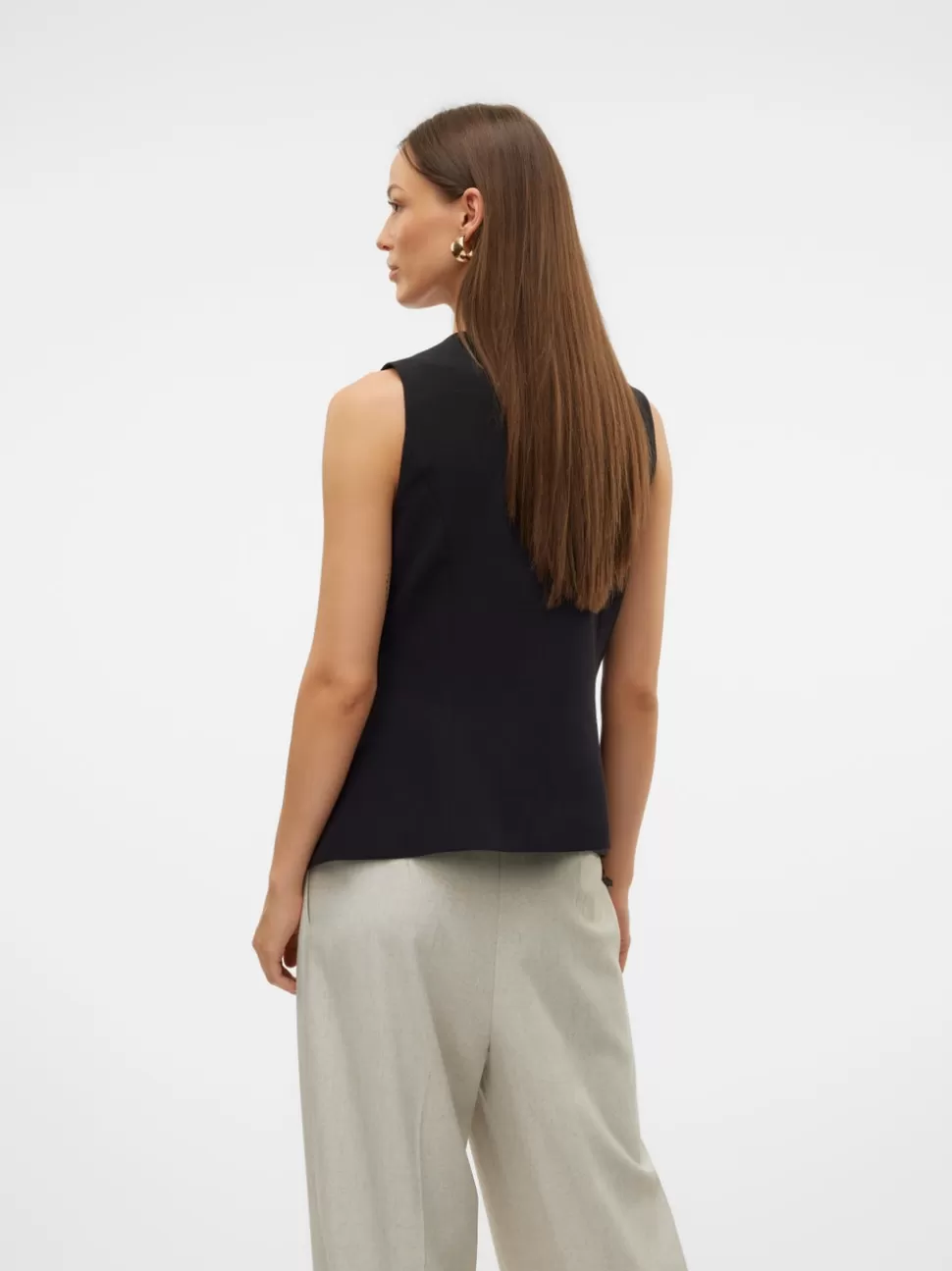 Festkläder^VERO MODA VMOCEANNA Skräddarsydd Väst Black