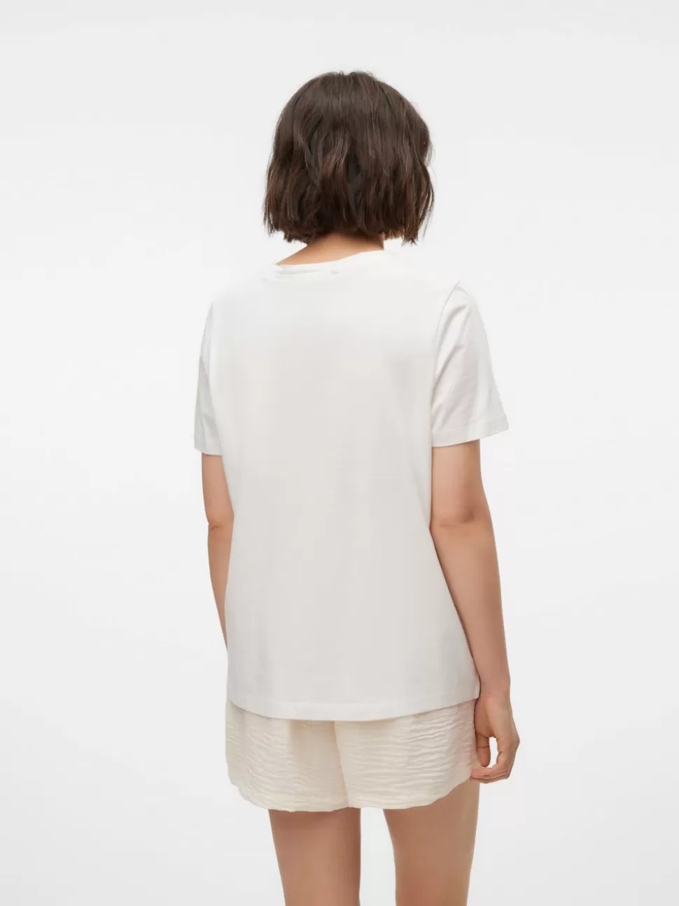 Toppar^VERO MODA VMODE T-shirt Snow White