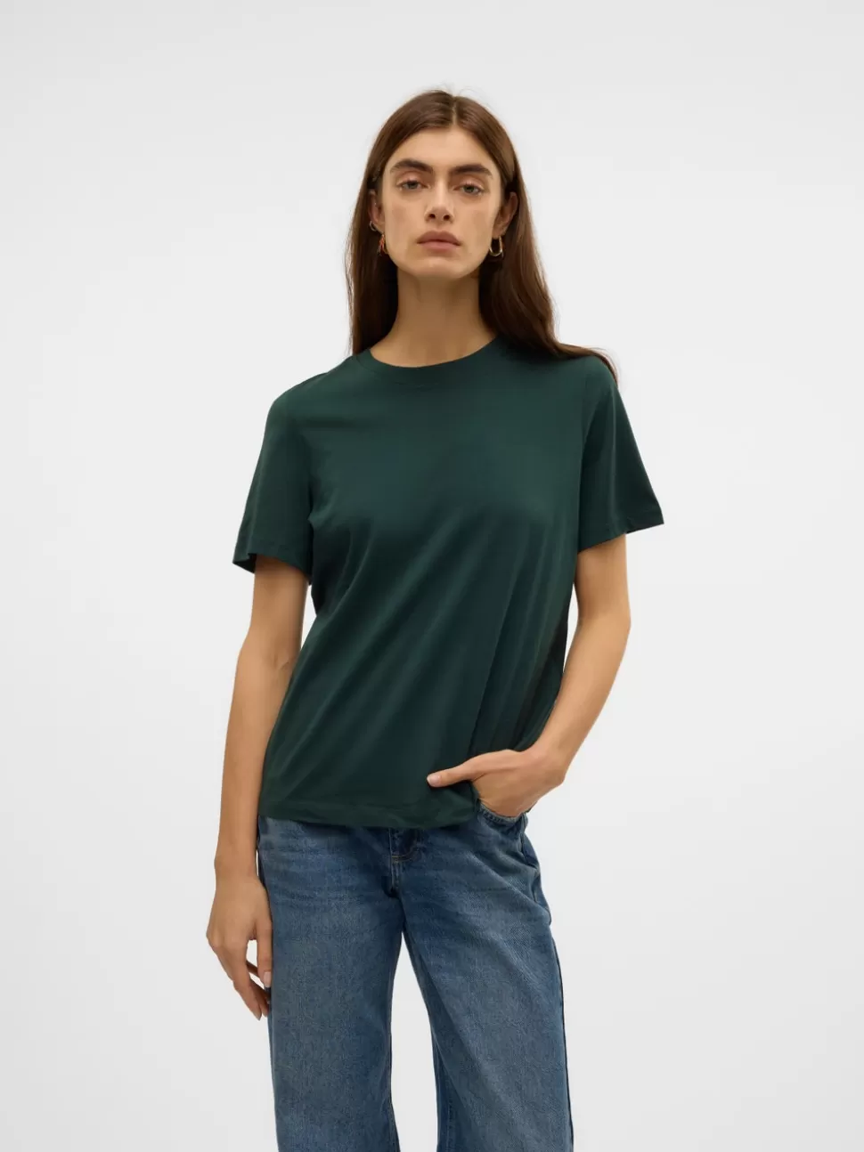 Toppar^VERO MODA VMPAULINA T-shirt Pine Grove