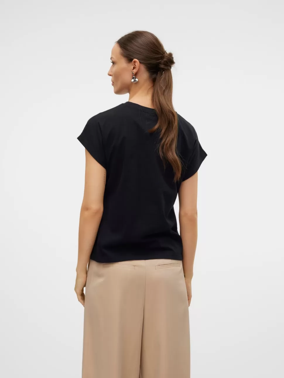 Toppar^VERO MODA VMPEARL T-shirt Black