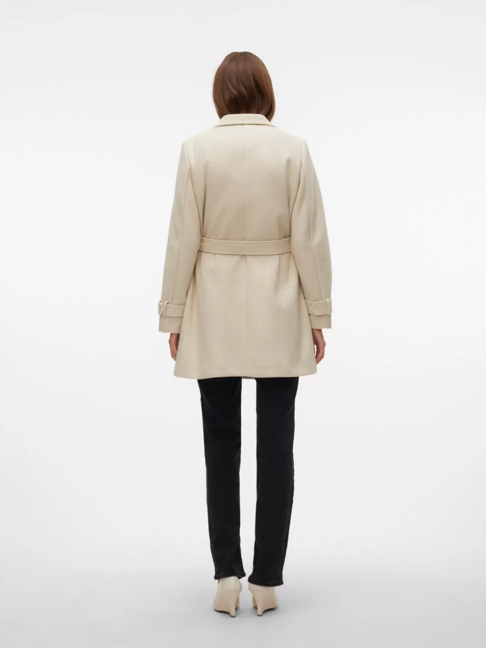 Jackor^VERO MODA VMPOPAMY Trenchcoat Oatmeal
