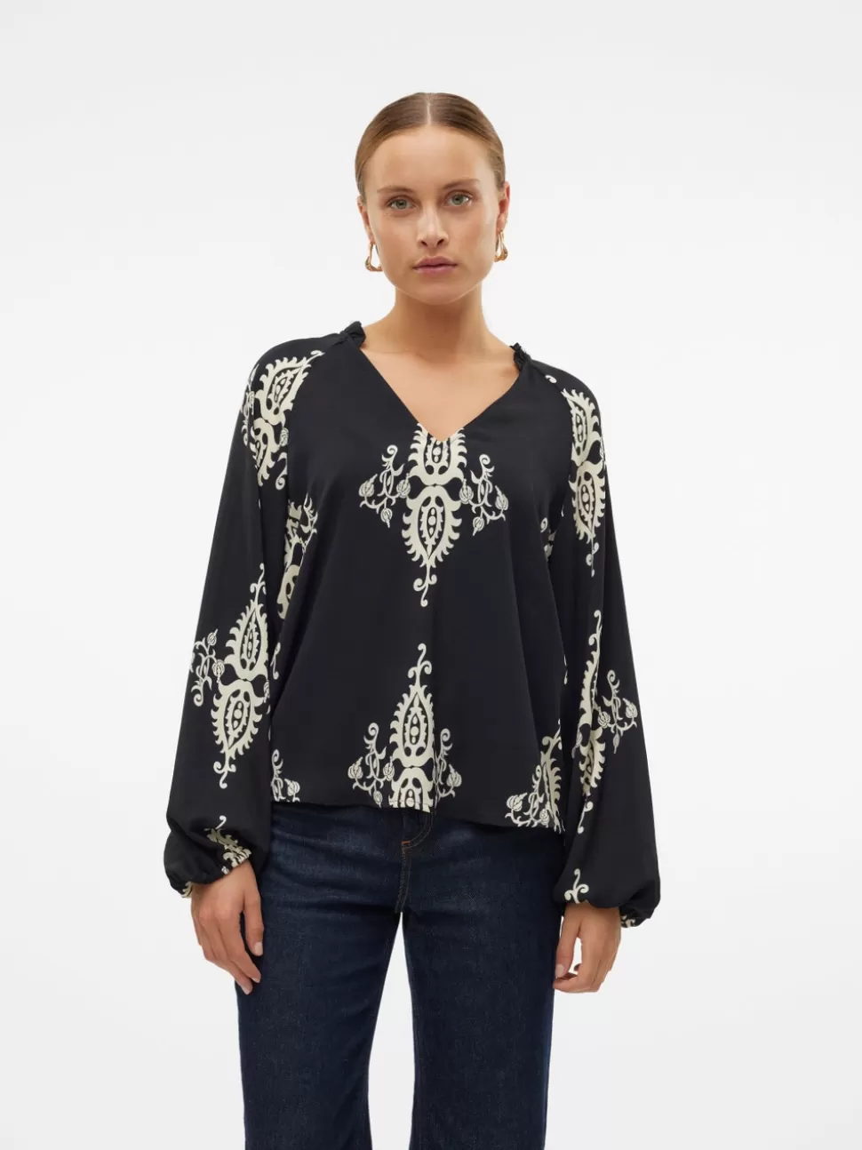 Toppar^VERO MODA VMQUE Topp Black