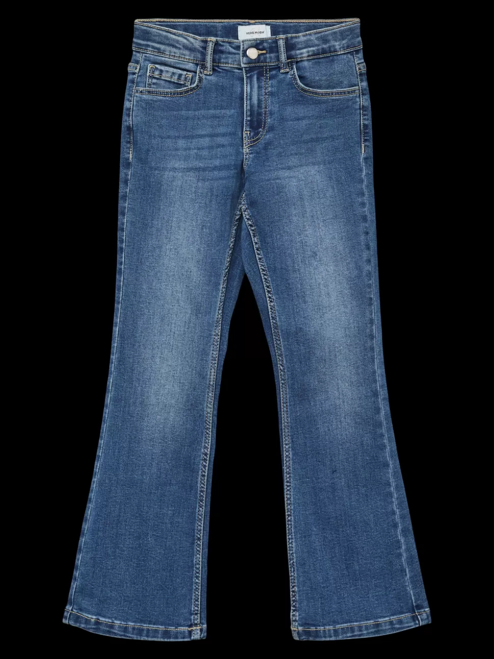 Jeans | Underdelar^VERO MODA VMRIVER Hög Midja Slim Fit Jeans Medium Blue Denim