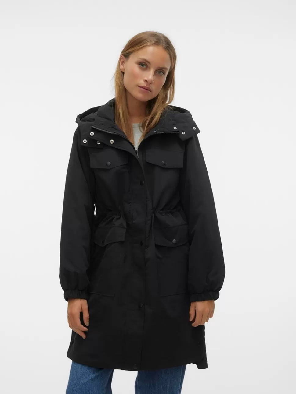 Jackor^VERO MODA VMROANE Rock Black