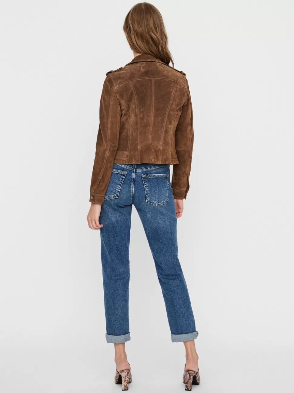 Jackor^VERO MODA VMROYCE Jacka Cognac