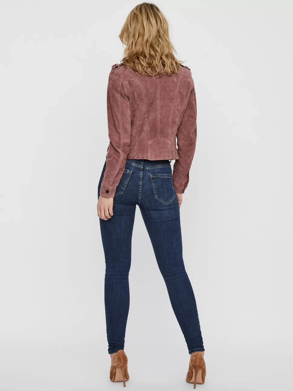 Jackor^VERO MODA VMROYCE Jacka Old Rose