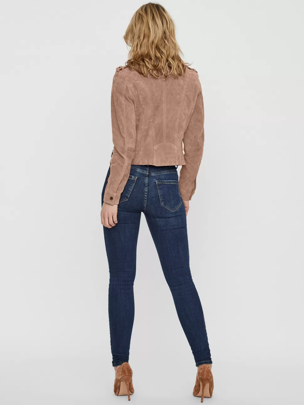 Jackor^VERO MODA VMROYCE Jacka Café au Lait